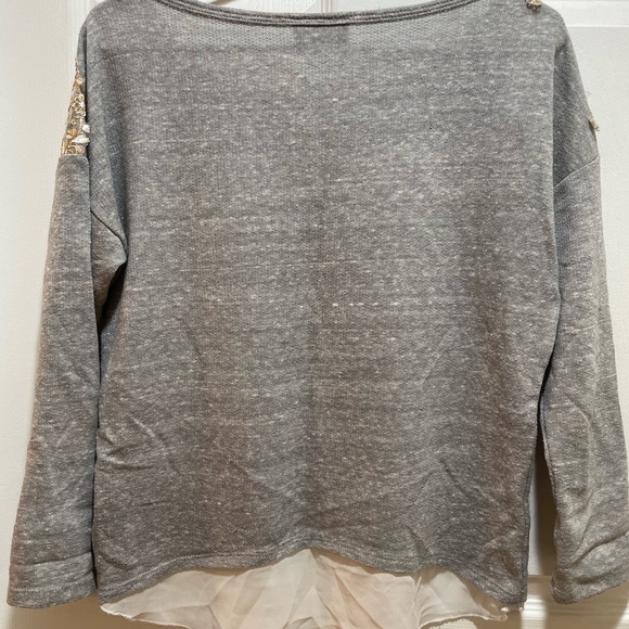 Lightweight embroidered sweatshirt - Picture 4 of 5